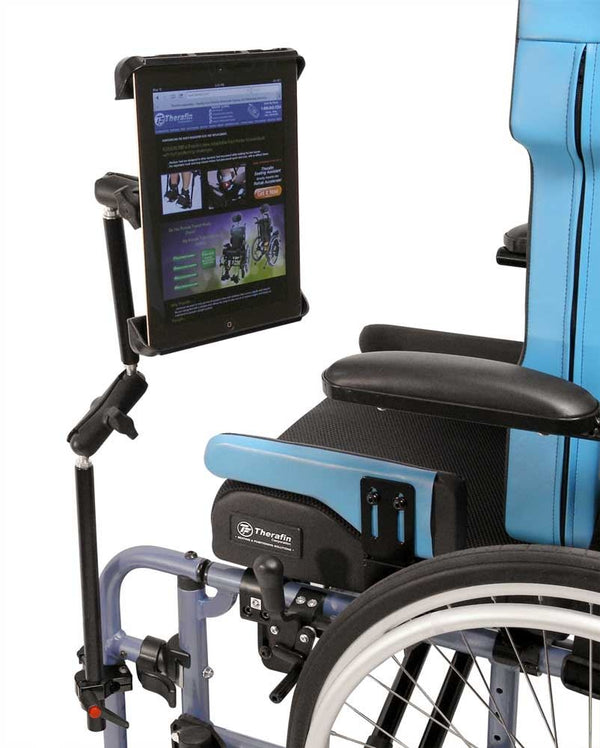 Therafin TEK Supports Wheelchair Communication Device Holders Wheelchair Frame Mount, Permobil - 713414