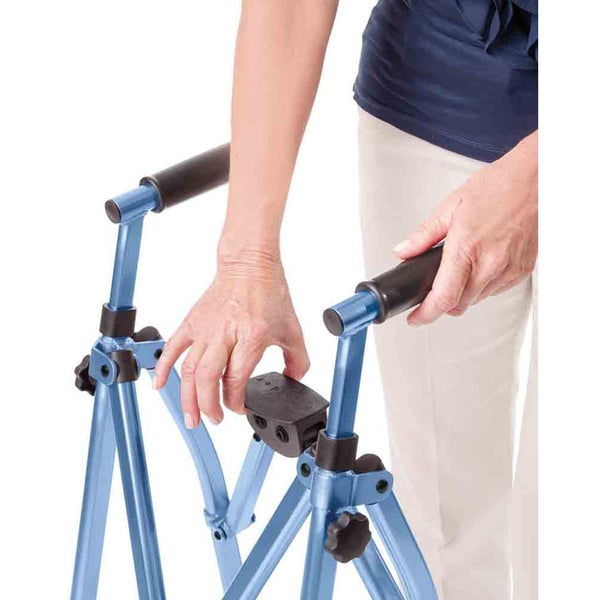 Alimed EZ Fold-N-Go Walker EZ Fold-N-Go Walker, Cobalt Blue - 713433/NA/NA/CB