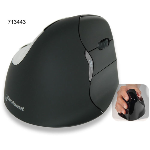 Evoluent VerticalMouse 4 VerticalMouse 4 (VM4RB), Bluetooth, Right Hand, White - 712939