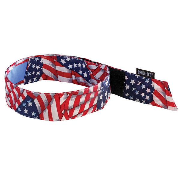 Chill-Its Evaporative Cooling Bandana Bandana, Blue - 713483/NA/NA/BLU