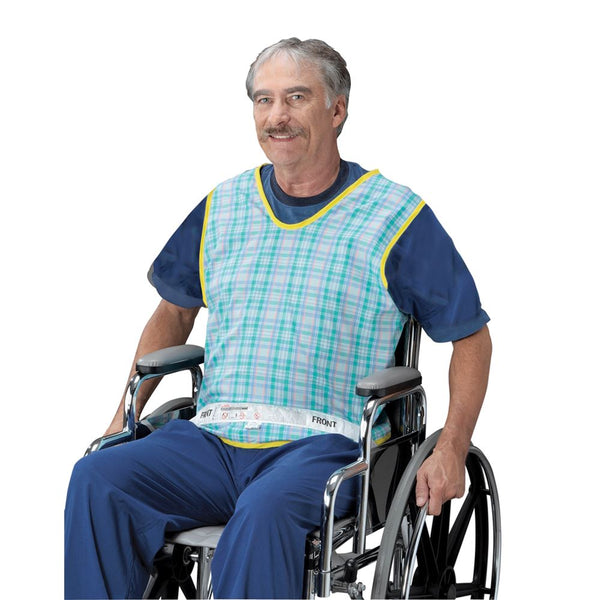Posey Safety Vest Safety Vest with QR Buckles, Blue, X-Large - 713510
