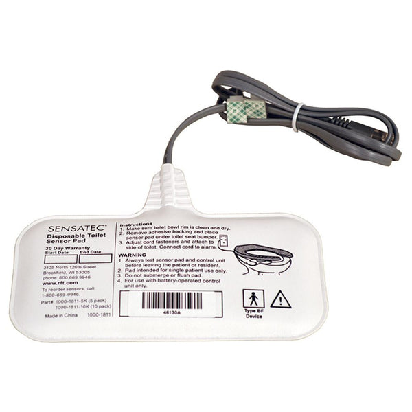 Sensatec Fall Management Sensor Pads 7-Day Chair Pad, 10/pk - 712714