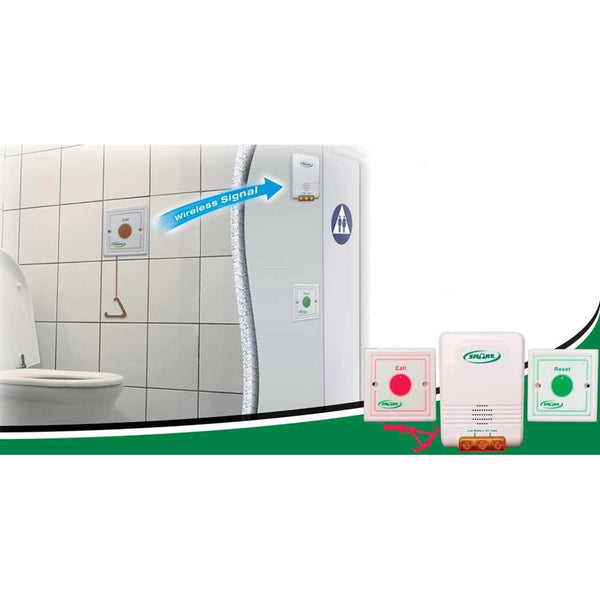 Smart Caregiver Easy-to-Install Emergency Call Button and Light System Easy-to-Install Emergency Call Button and Light System - 713594