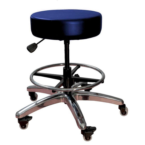 Brandt Industries Heavy-Duty Exam Stool Brandt Heavy-Duty Exam Stool, Charcoal - 713759