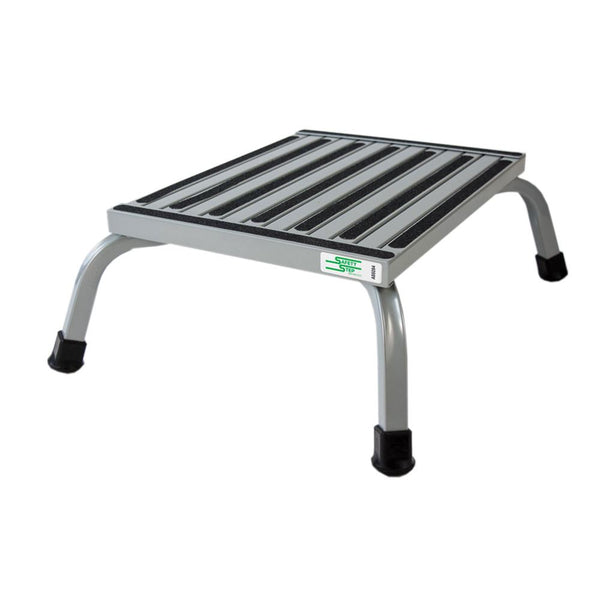 Alimed Safety Step Bariatric Step Stool Universal Safety Steps, Silver - 71975