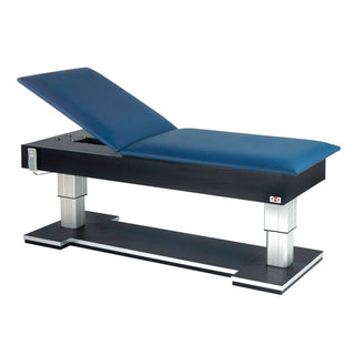Hausmann Bariatric Hi-Lo Treatment Table with Power Backrest Bariatric Hi-Lo Treatment Table, Grey - 72218/GREY/NA