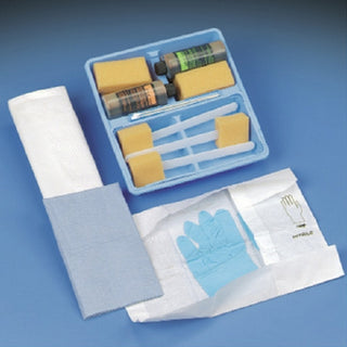 DeRoyal Prep Tray A with Gloves DeRoyal