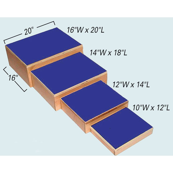 Nested Footstools Footstools, Set of 4 - 7298