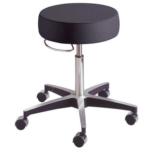 AliMed Deluxe Pneumatic Stool Pneumatic Stool, Black - 73042/BLACK/NA
