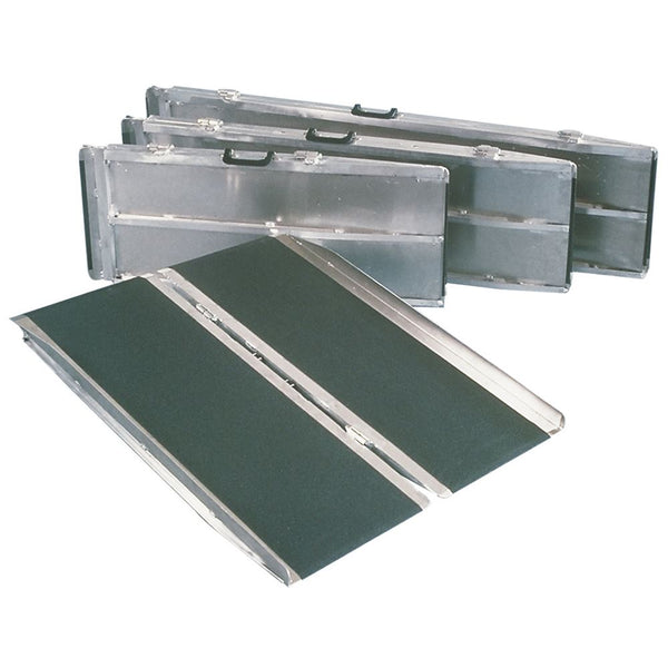 PVI Wheelchair Ramps Ramp, MultiFold, 7' x 30", (16" x 47"), 31 lbs. - 73073