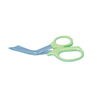 Miltex Bandage Scissors, Nonstick Fluoride Coating Bandage Scissors, Neon Green - 73386