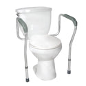 Alimed Drive Medical Adjustable Toilet Safety Rails Adjustable Toilet Safety Rail - 7372