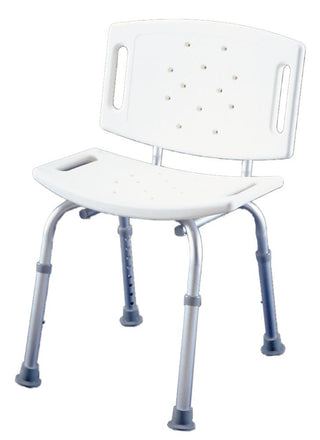 Alimed Shower Bench Shower Bench with Back - 7385