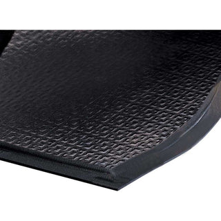 Alimed Happy Feet Mat Happy Feet Mat, Grip-Top, Black Border, 3' x 5' - 75778