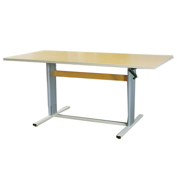 AliMed Height Adjustable Group Therapy Table Heavy-Duty Casters 76804