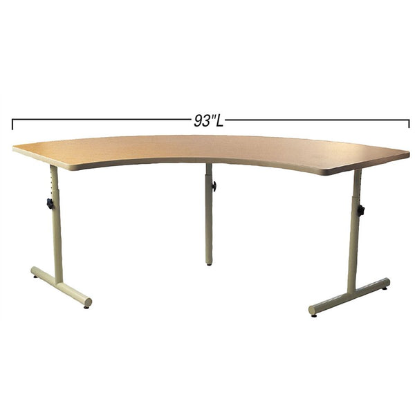 AliMed Adjustable Therashape Table Adjustable Therashape Table, 85"W x 38"L x 28"D - 76241