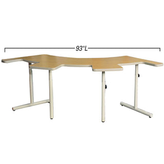 AliMed Adjustable Therashape Table with Comfort Curves Adjustable Therashape Table with Comfort Curves - 76242