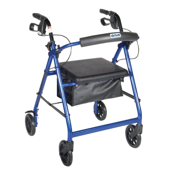 Alimed Aluminum Four-Wheel Rollator Aluminum Four-Wheel Rollator - 77016