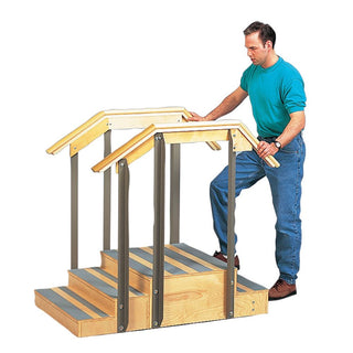 Clinton Two-Sided Mini Staircase Two-Sided Mini Staircase - 77148