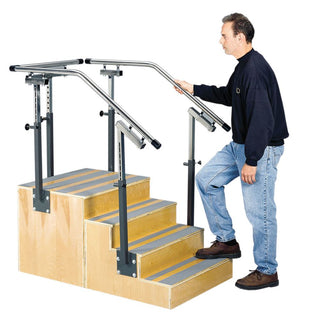 Clinton Adjustable Rail One-Sided Staircase Adjustable Rail One-Sided Staircase - 77152