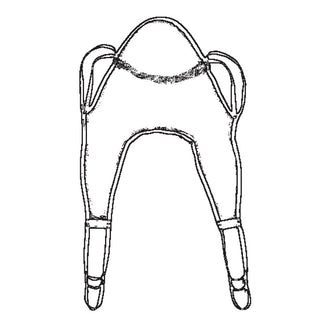 Hoyer Mesh Bath Sling with Head Support Hoyer Mesh Bath Sling With Head Support, Large - 77514