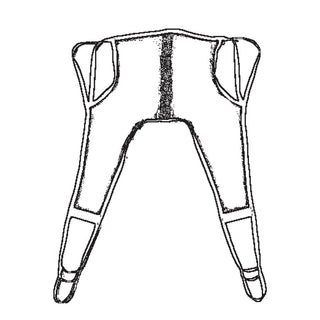 Hoyer Nylon Mesh Bath Sling Hoyer Nylon Mesh Bath Sling, X-Large - 77518