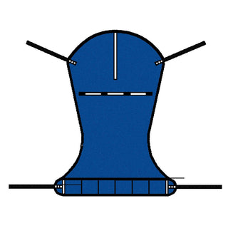 Invacare Slings Mesh Full Body Sling, Commode, 2X-Large - 713119
