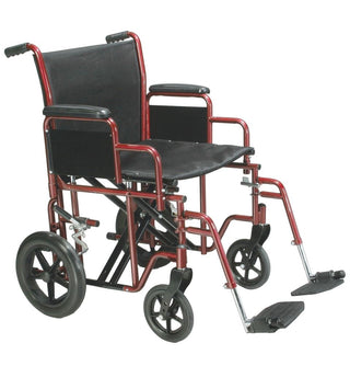 Heavy-Duty Transport Chair Heavy-Duty Transport Chair, 20"W - 77790