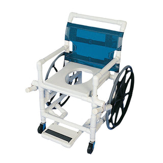 Healthline Shower Wheelchair Shower Wheelchair, Blue - 77811/BLUE/NA
