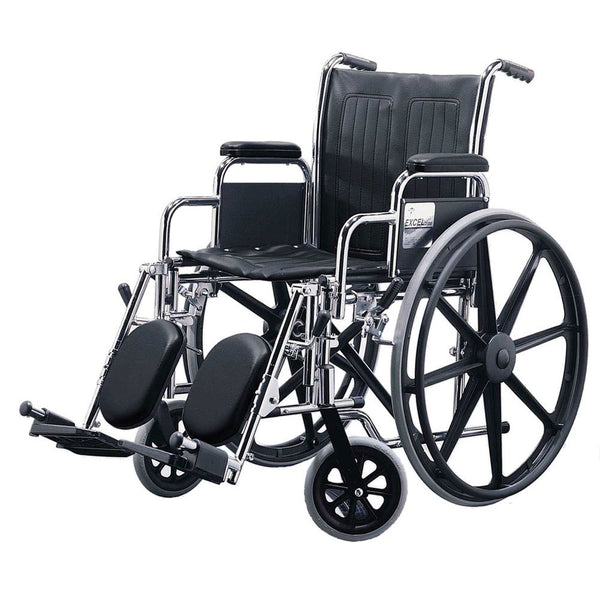 Excel 2000 Wheelchairs Excel 2000, Fixed Full Length Arms, Swingaway Remov. Footrests - 78081