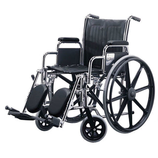 Excel 2000 Wheelchairs Excel 2000, Fixed Full Length Arms, Fixed Footrests - 78080