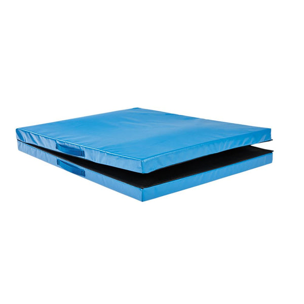 AliMed Folding Multifunction Mat Multifunction Mat, Single Fold, No-Skid, 30"W x 72"L x 2"H, 2/cs - 78089