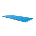 AliMed Folding Multifunction Mat Multifunction Mat, Single Fold, No-Skid, 30"W x 72"L x 2"H, 2/cs - 78089
