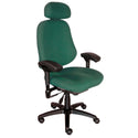 Bodybilt Stretch Chair Stretch Chair, Stacatto Fabric, Black - 78239/BLACK/NA
