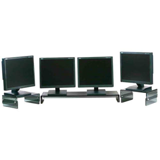 Alimed ErgoKomfort Monitor Riser Ergokomfort Extended Monitor Riser, 31"W x9"D, Clear - 78276