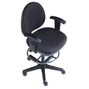 Value Stool Value Stool w/Arms, Black - 78619/BLACK/NA