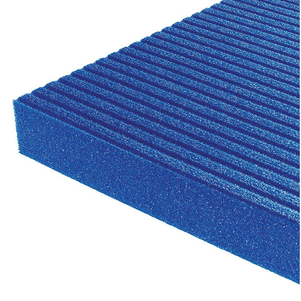AIREX Professional Therapy and Exercise Mats Exercise Mat, Coronella, 23" x 72" x 5/8", Blue - 7863/BLUE/NA