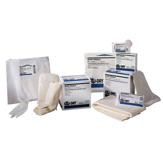 Exu-Dry Wound Dressings & Garments Exu-Dry Adult Padded Neck Dress, w/bib, 6-ply, cs/10 - 79012