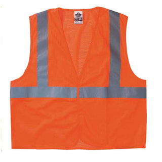 GLoWEAR ANSI Class 2 Economy High-Visibility Vests Economy Vest, Lime, Medium - 79118/LIME/MD