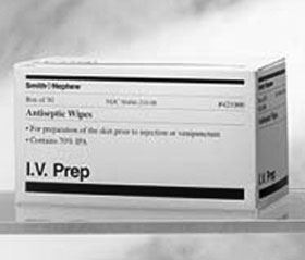 S & N I.V. Prep Antiseptic I.V. Prep Antiseptic Wipes, 50/pk, cs/20 pk - 79142