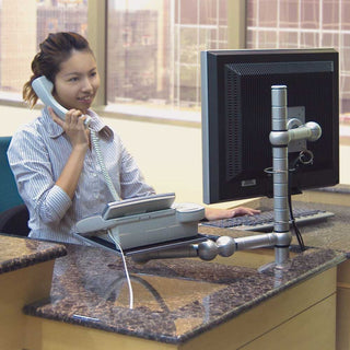 Alimed E-Motion Monitor Arm Monitor Arm w/1 Link Arm/2 Link Phone Arms - 79607