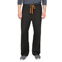 Medline PerforMAX Unisex Reversible Scrub Pants with Front Drawstring - PerforMAX Unisex Reversible Drawstring Scrub Pants with Angelica Color-Coding, Size M Long Inseam, Black - 800DKWML-CA