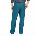 Medline PerforMAX Unisex Reversible Scrub Pants with Front Drawstring - PerforMAX Unisex Reversible Drawstring Scrub Pants with Angelica Color-Coding, Size L Regular Inseam, Caribbean Blue - 800NNTL-CA