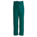 Medline PerforMAX Unisex Reversible Scrub Pants with Front Drawstring - PerforMAX Unisex Reversible Drawstring Scrub Pants with Angelica Color-Coding, Size L Regular Inseam, Evergreen - 800NTHL-CA