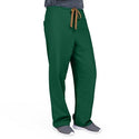 Medline PerforMAX Unisex Reversible Scrub Pants with Front Drawstring - PerforMAX Unisex Reversible Drawstring Scrub Pants with Angelica Color-Coding, Size M Long Inseam, Evergreen - 800JEGML-CA