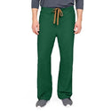 Medline PerforMAX Unisex Reversible Scrub Pants with Front Drawstring - PerforMAX Unisex Reversible Drawstring Scrub Pants with Angelica Color-Coding, Size M Long Inseam, Evergreen - 800JEGML-CA