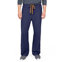 Medline PerforMAX Unisex Reversible Scrub Pants with Front Drawstring - PerforMAX Unisex Reversible Drawstring Scrub Pants with Angelica Color-Coding, Size M Long Inseam, Navy - 800NNTML-CA