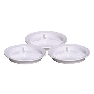 Alimed Partitioned Inner Lip Plates Partitioned Plate, pk/3 - 812803