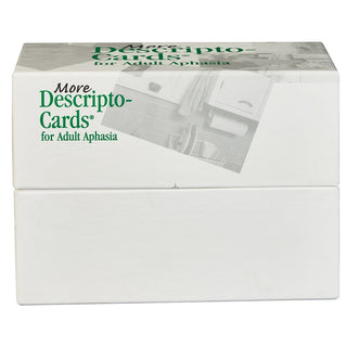 More Descripto-Cards for Adult Aphasia More Descripto-Cards For Adult Aphasia - 81560