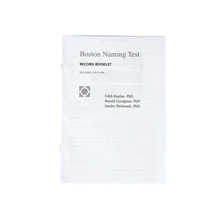 Alimed Boston Diagnostic Aphasia Examination (BDAE), Third Edition BDAE Complete Kit - 82311
